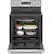 Alt View 2. GE - 5.3 Cu. Ft. Freestanding Electric Convection Range with Self-Cleaning and No-Preheat Air Fry - Stainless Steel.