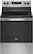 Front. Whirlpool - 5.3 Cu. Ft. Freestanding Electric Range with Steam-Cleaning and Frozen Bake™ - Stainless steel.