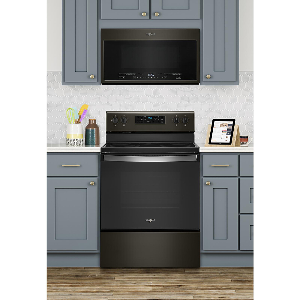 Whirlpool 5.3 Cu. ft. Stainless Steel Electric Range with Keep