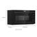 Alt View 12. Maytag - 1.7 Cu. Ft. Over-the-Range Microwave - Black.