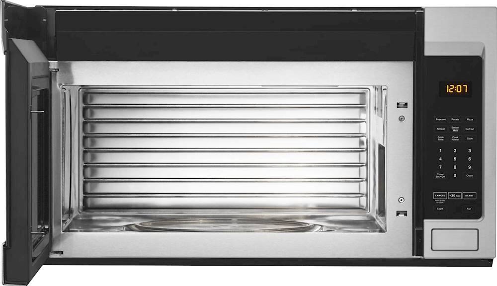 Alt View 12. Maytag - 1.7 Cu. Ft. Over-the-Range Microwave - Stainless Steel.