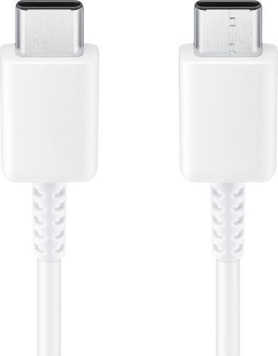 Samsung - 3.3' USB Type C-to-USB Type-C Charge-and-Sync Cable - White