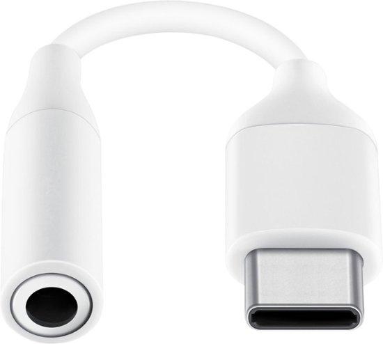 Indføre Megalopolis protestantiske Samsung USB Type C-to-3.5mm Headphone Jack Adapter White EE-UC10JUWEGUS -  Best Buy