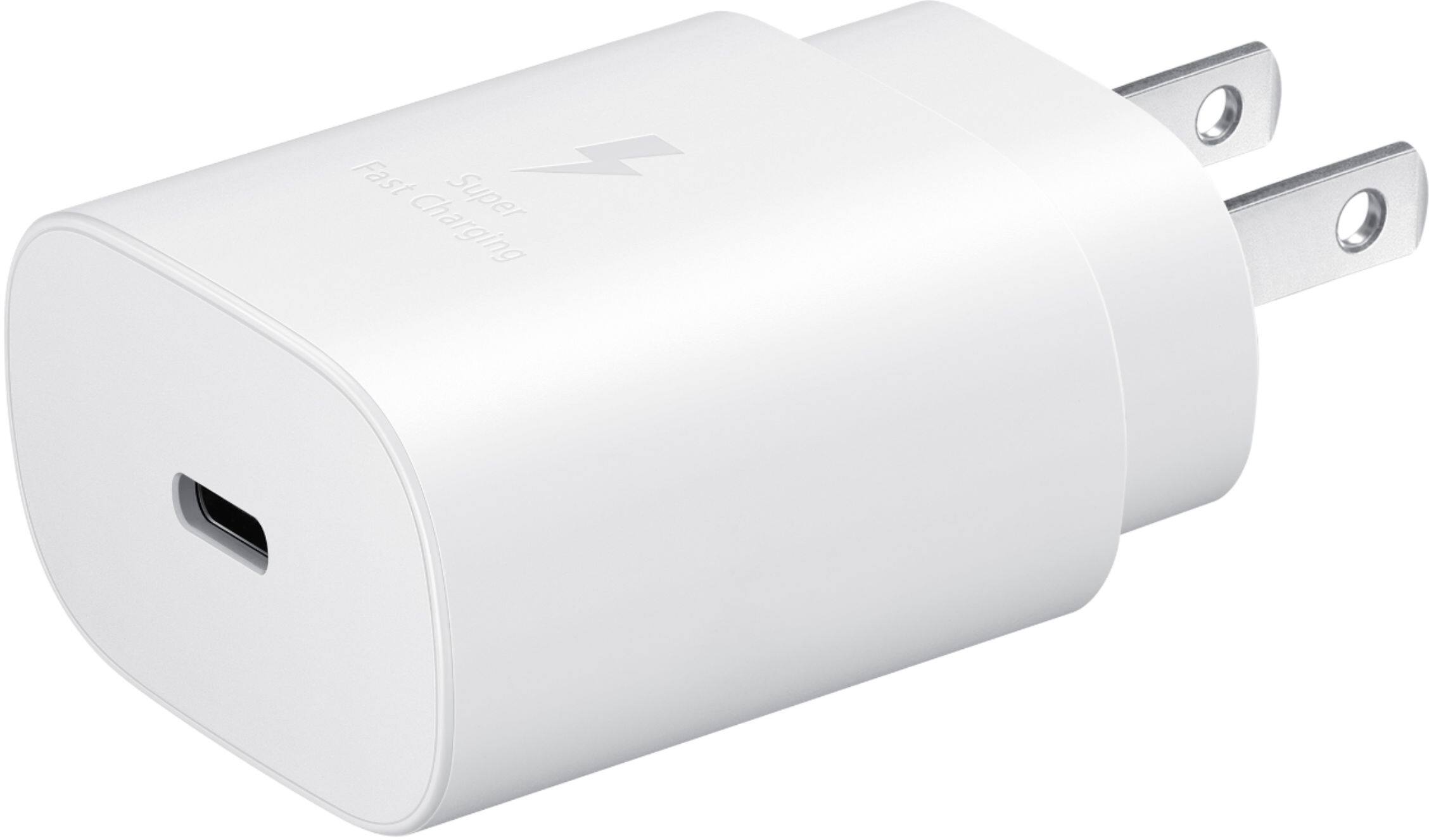 Alt View 11. Samsung - Super Fast Charging 25W USB Type-C Wall Charger - White.