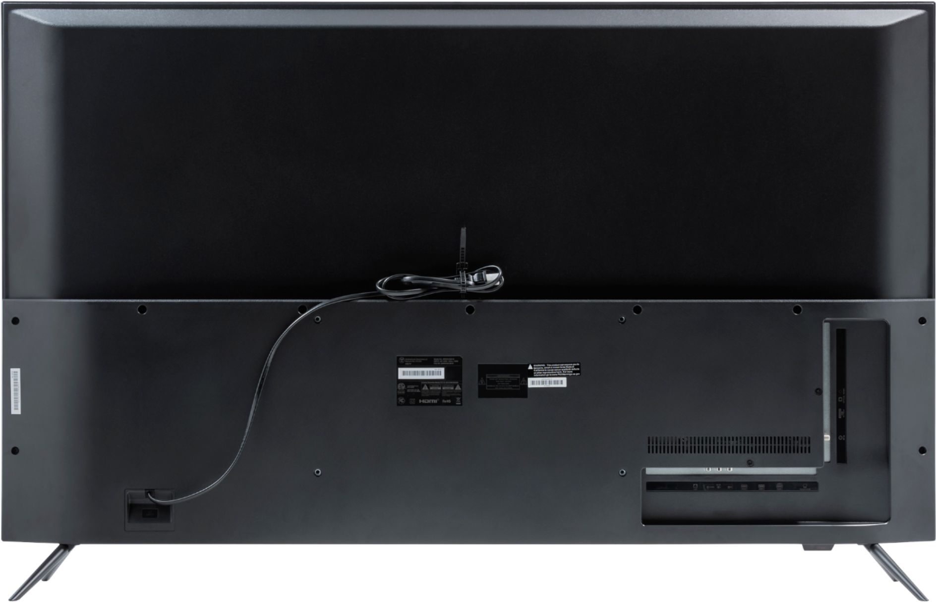 Back View: Westinghouse - 58" Class LED 4K UHD Smart Roku TV