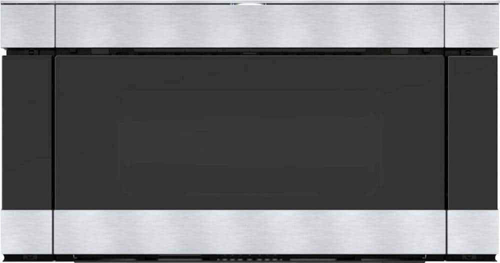 Alt View 11. Sharp - 30" Trim Kit for SMD2489ES Microwave Drawer - Black.