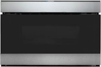 Front. Sharp - 1.2 Cu. Ft. Microwave Drawer Works with Alexa and Easy Wave Open - Stainless Steel.