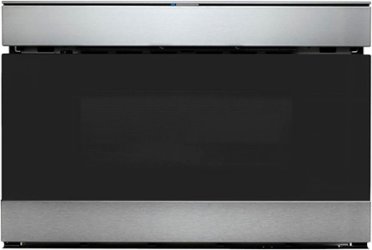 Sharp - 1.2 Cu. Ft. Microwave Drawer Works with Alexa and Easy Wave Open - Stainless Steel - Front_Zoom