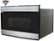 Left Zoom. Sharp - 1.2 Cu. Ft. Microwave Drawer with Internet Mobile Applications and Easy Wave Open - Stainless Steel With Black Glass.