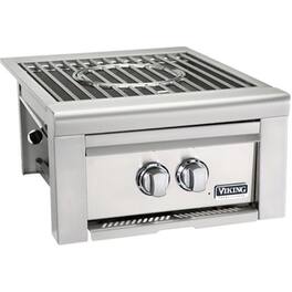Viking - Professional 5 Series 20" Side Burner - Stainless Steel