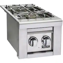 Viking - Professional 5 Series 13" Side Burner - Stainless Steel