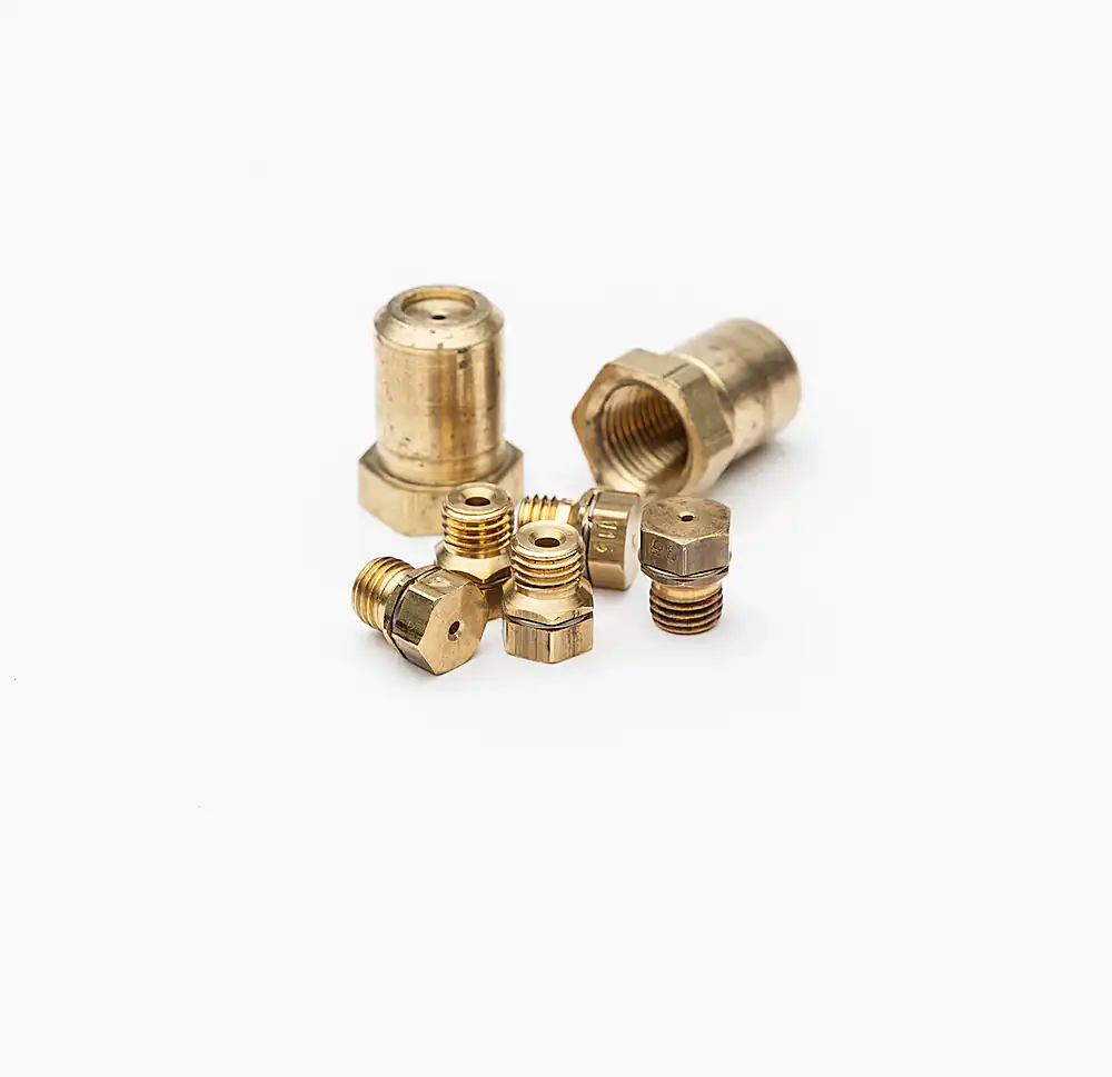 Front. Viking - Gas Conversion Kit for Select Viking Outdoor Grills - Silver/Brass.