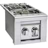 Viking - Professional 5 Series 13" Side Burner - Stainless Steel
