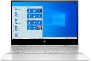 HP - ENVY x360 2-in-1 15.6" Touch-Screen Laptop - Intel Core i5 - 8GB Memory - 256GB SSD + 16GB Optane - Natural Silver, Sandblasted Anodized Finish - Front_Zoom