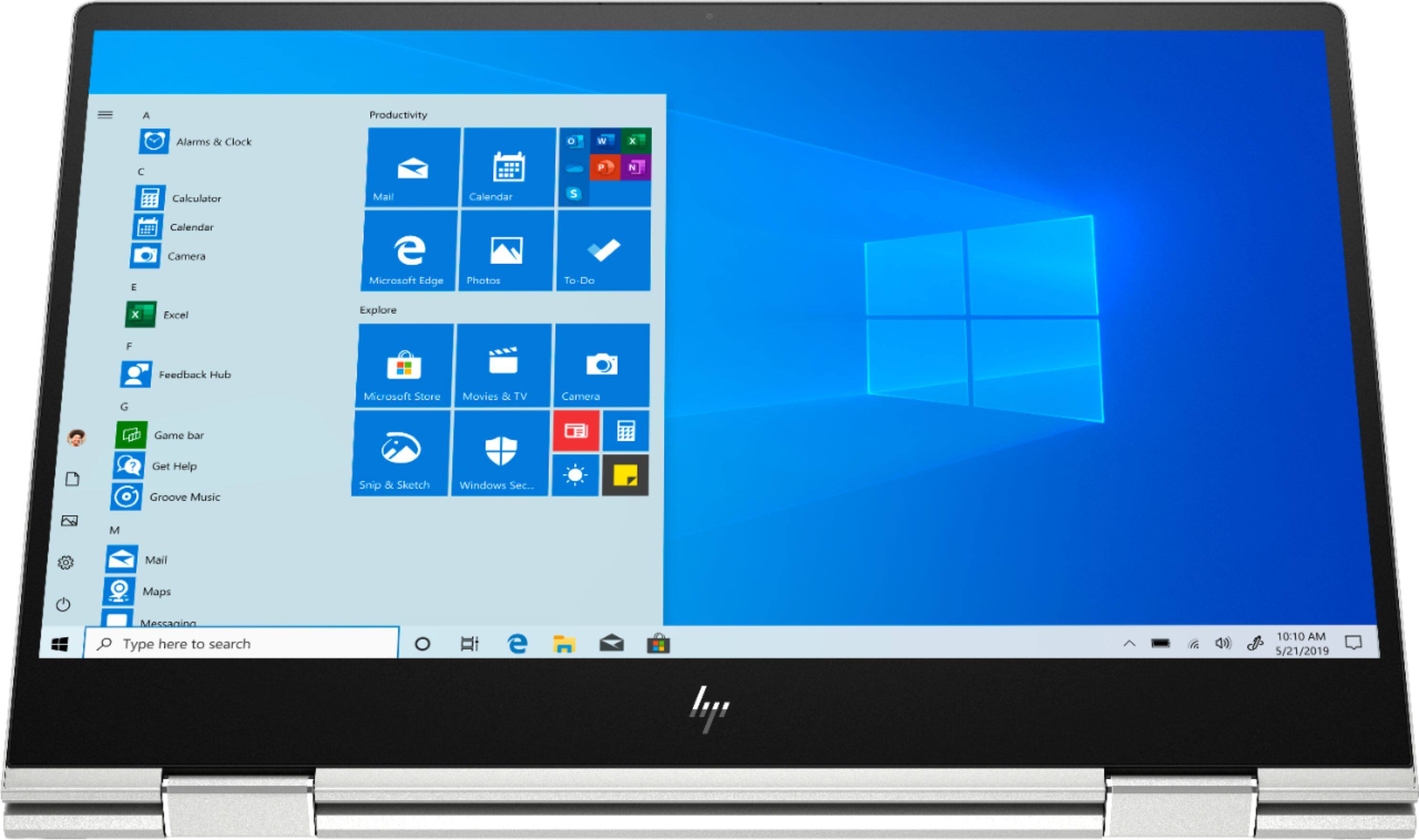 Alt View 18. HP - ENVY x360 2-in-1 15.6" Touch-Screen Laptop - Intel Core i5 - 8GB Memory - 256GB SSD + 16GB Optane.
