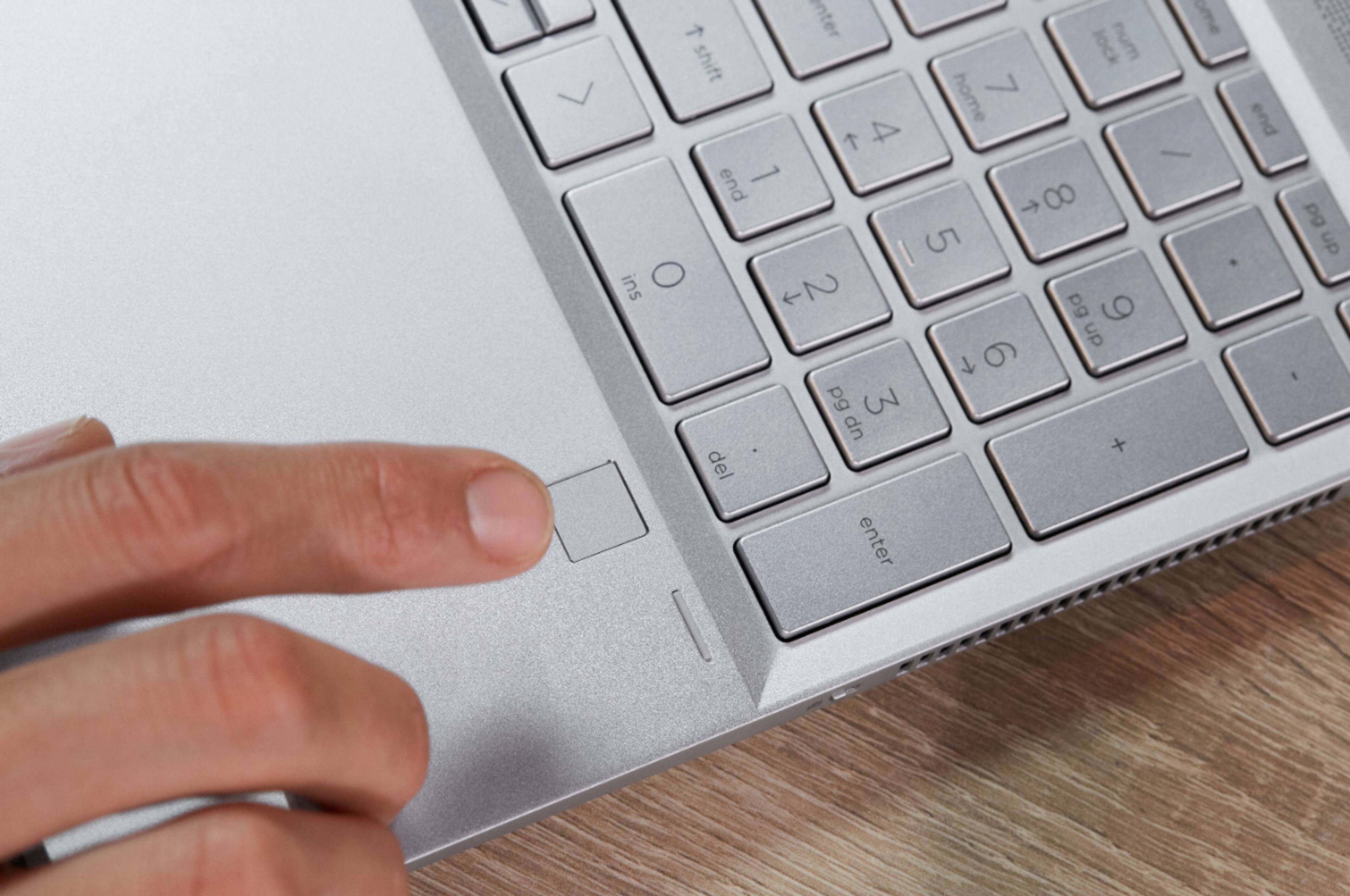 Alt View 21. HP - ENVY x360 2-in-1 15.6" Touch-Screen Laptop - Intel Core i5 - 8GB Memory - 256GB SSD + 16GB Optane.