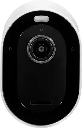 Front. Arlo - Pro 3 Indoor/Outdoor 2K HDR Wire Free Security Camera (Add on Camera) - White.