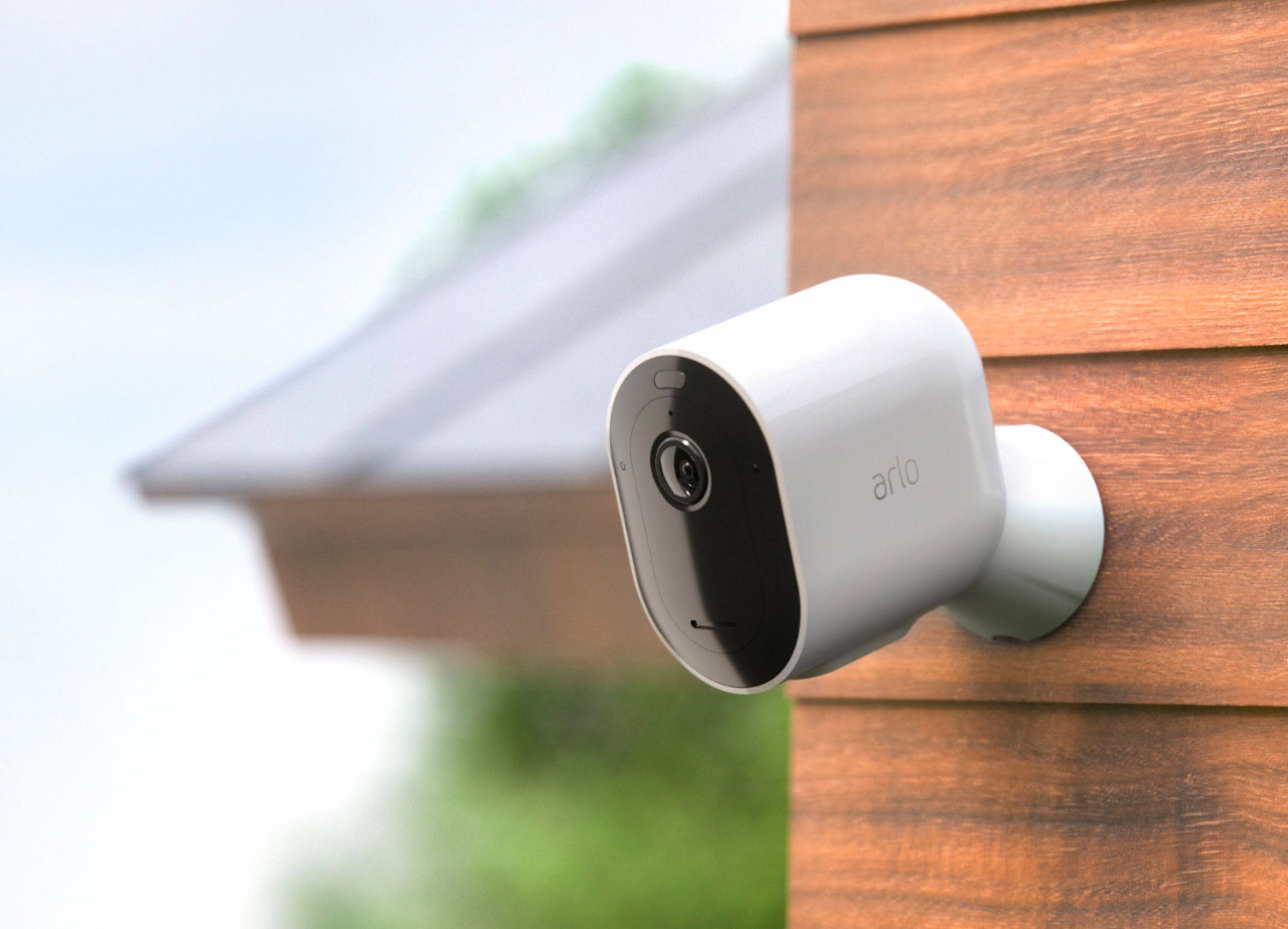 Alt View 18. Arlo - Pro 3 2-Camera Indoor/Outdoor Wire-Free 2K HDR Security Camera System - White.