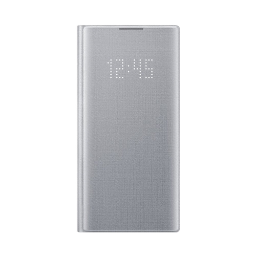Samsung - LED Wallet Cover Case for Galaxy Note10 - Silver was $64.99 now $37.99 (42.0% off)