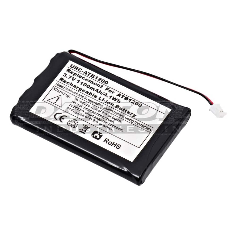 UltraLast - Rechargable Lithium-Ion Replacement Battery for RTI ATB-1200 Remote Control - Front_Zoom