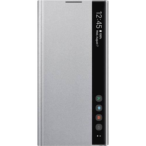 S-View Flip Cover Case for Samsung Galaxy Note10+ and Note10+ 5G - Silver-Left_Standard 