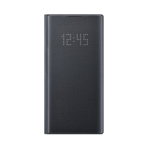 Samsung - LED Wallet Cover Case for Galaxy Note10 - Black was $64.99 now $37.99 (42.0% off)