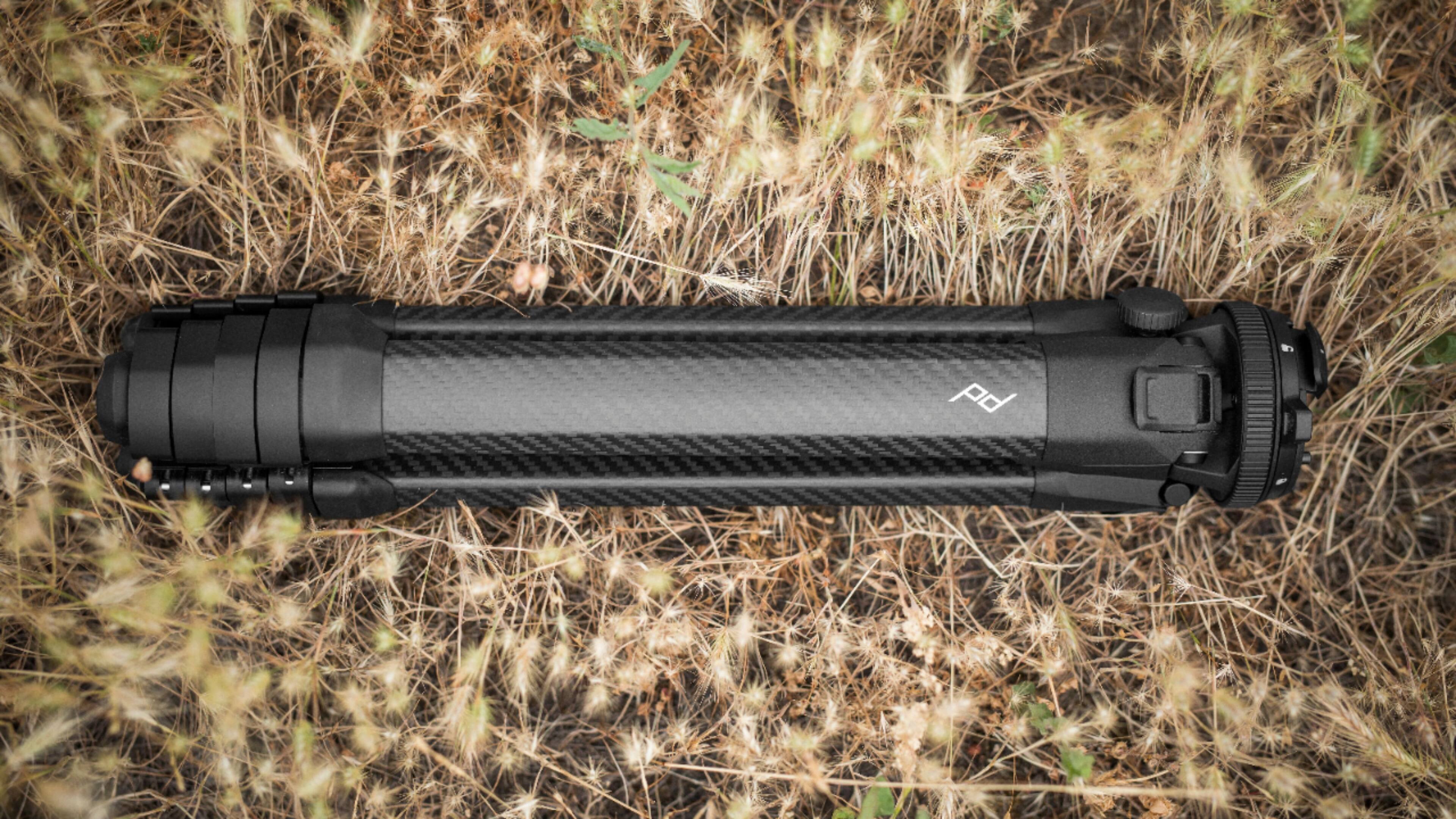 Alt View 16. Peak Design - Travel 60" Tripod Carbon Fiber - Black.