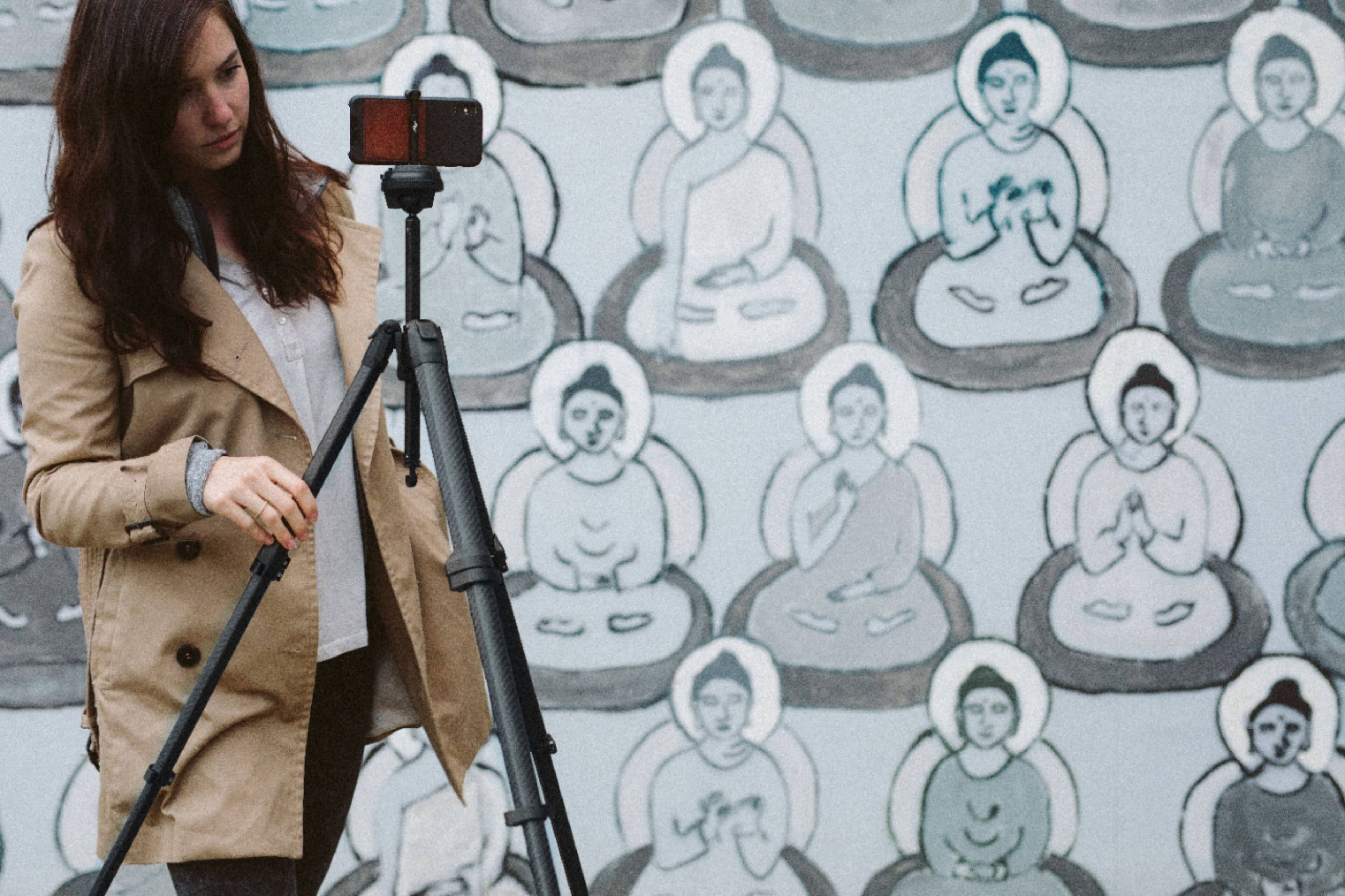 Alt View 21. Peak Design - Travel 60" Tripod Carbon Fiber - Black.