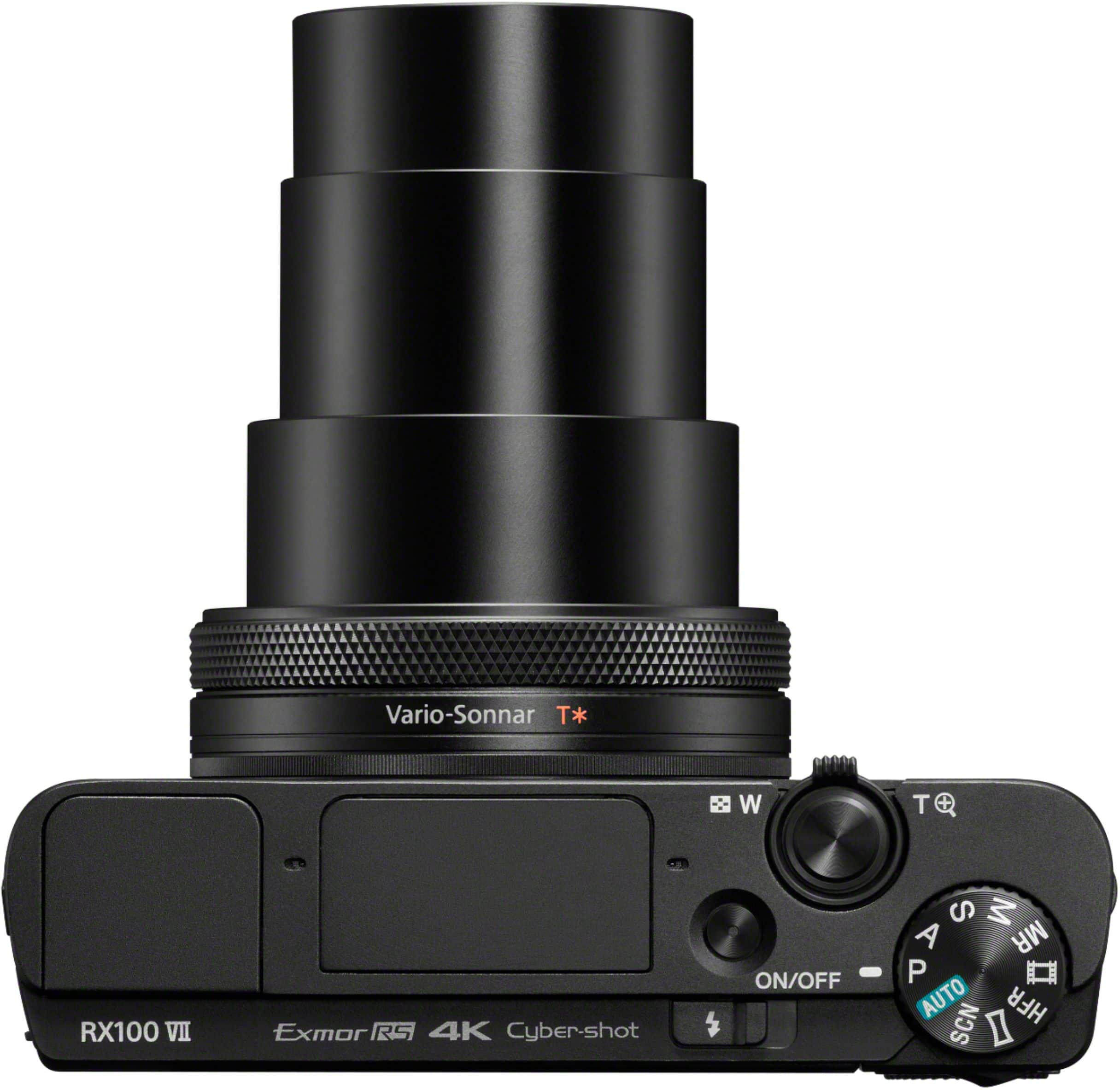 Sony Cyber-shot RX100 VII 20.1-Megapixel Digital Camera Black DSCRX100M7/B  - Best Buy