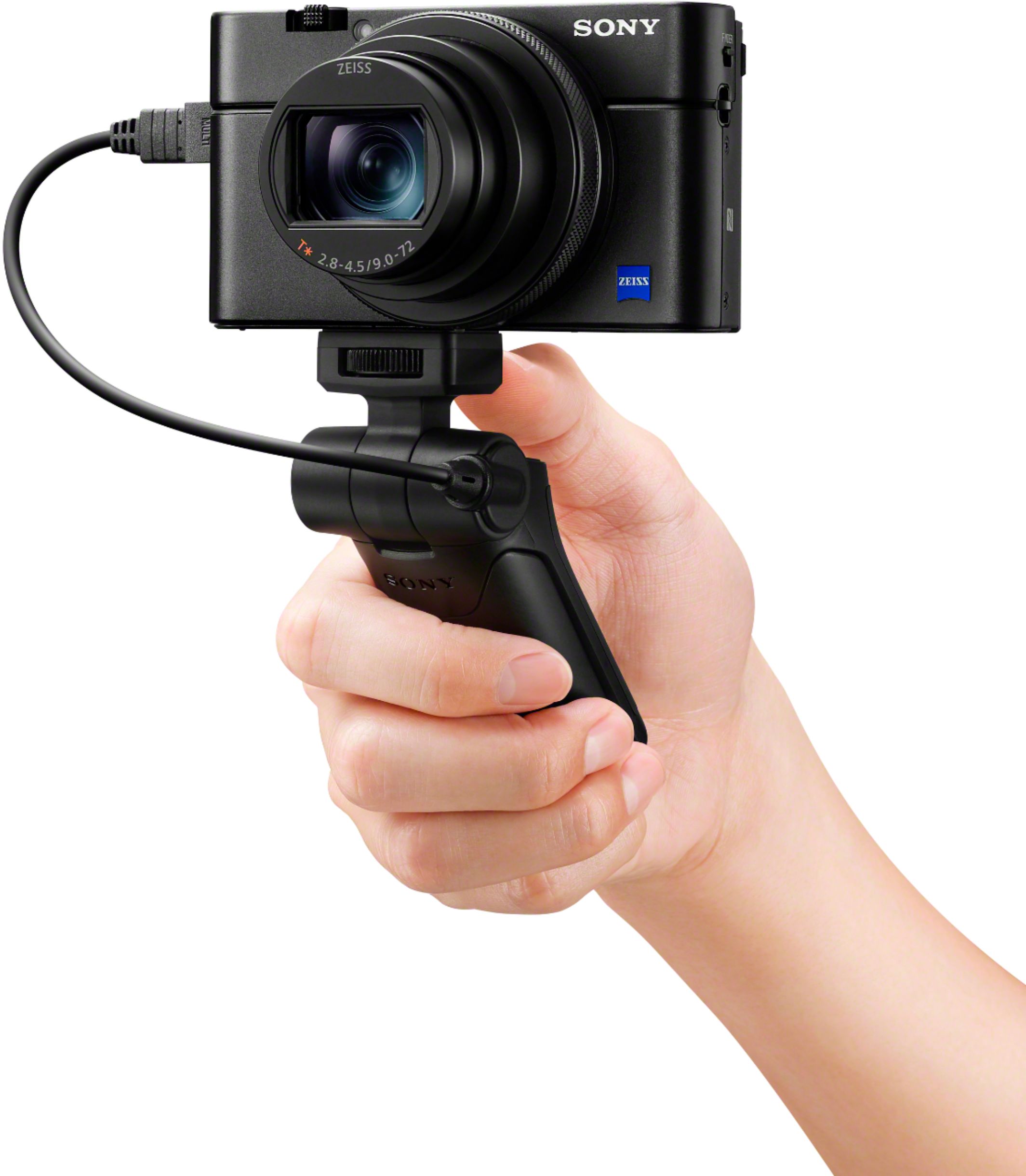 Sony Cyber Shot Rx100 Vii 1 Megapixel Digital Camera Black Dscrx100m7 B Best Buy