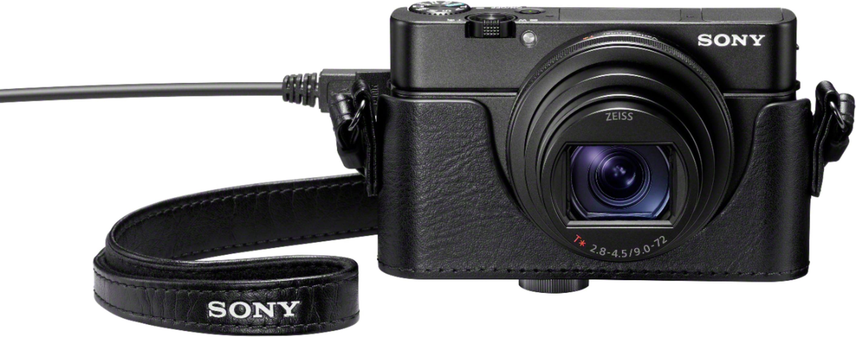 Sony Cyber-Shot DSC-RX100 V 20.1 MP Digital Still Camera with 3 OLED, flip  Screen, WiFi, and 1” Sensor DSCRX100M5/B
