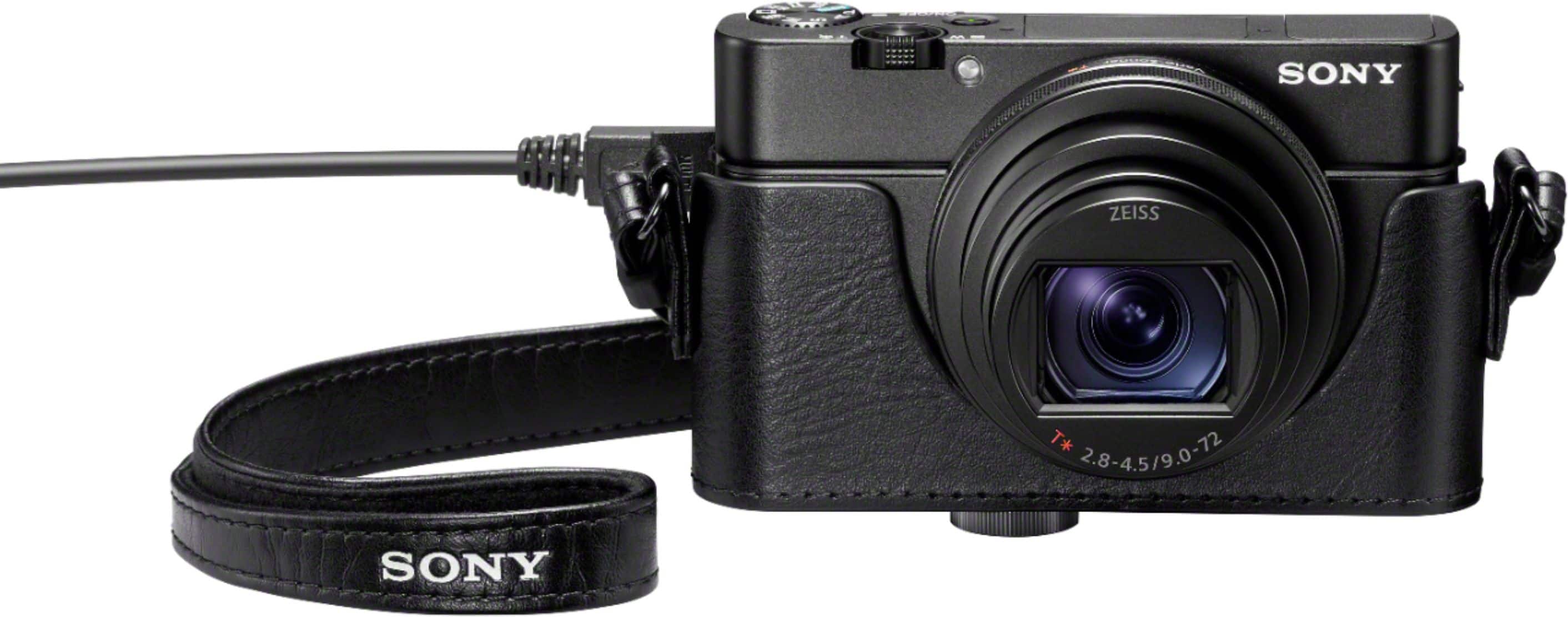 Alt View 23. Sony - Cyber-shot RX100 VII 20.1-Megapixel Digital Camera - Black.