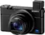 Left. Sony - Cyber-shot RX100 VII 20.1-Megapixel Digital Camera - Black.