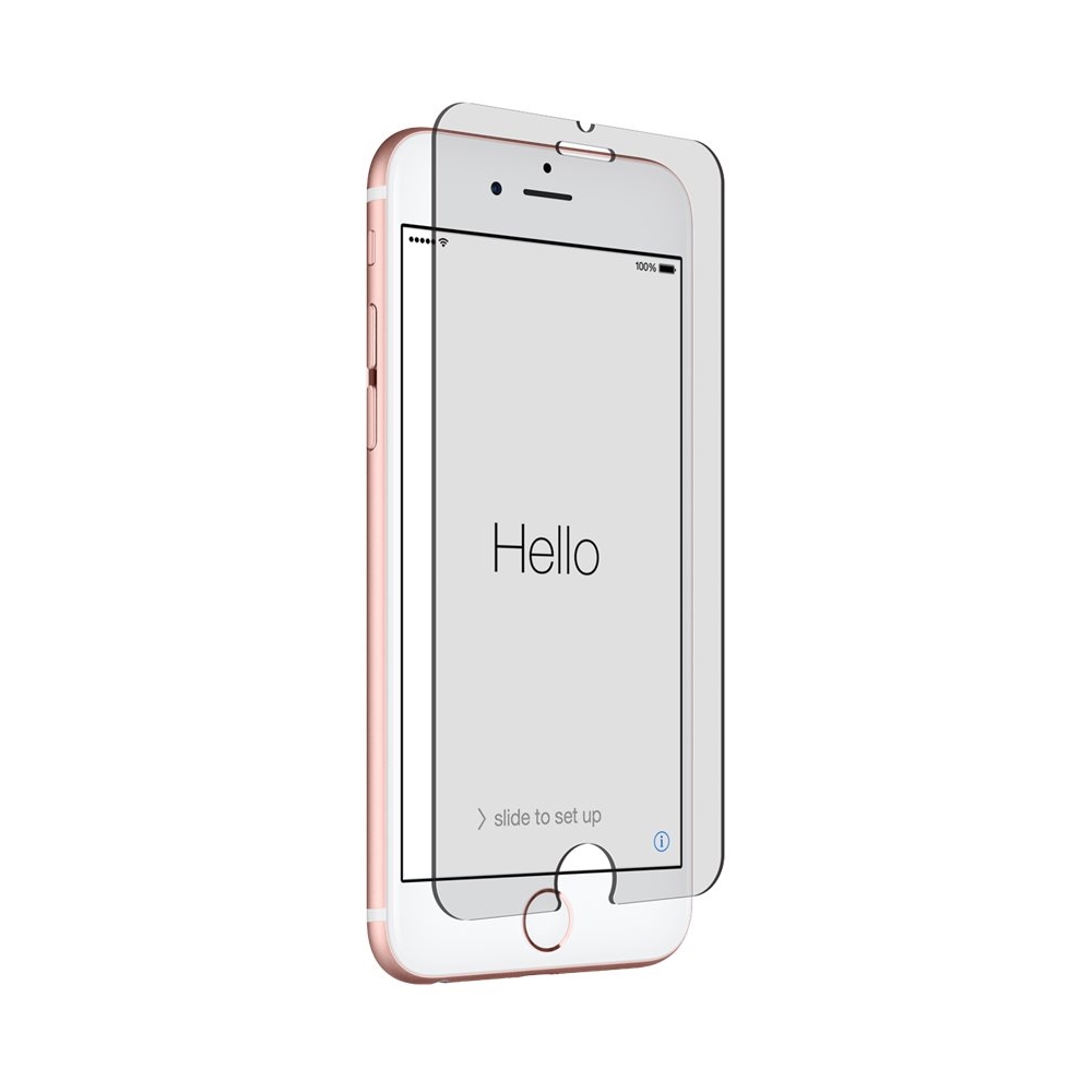 Angle View: zNitro - Tempered Glass Screen Protector for Apple® iPhone® 6, 6s, 7 and 8 - Clear