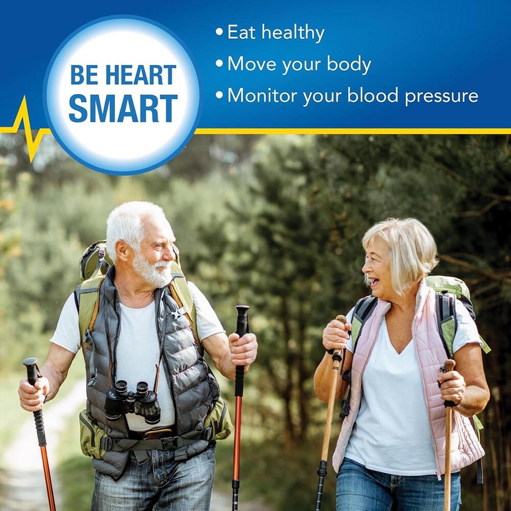 BE HEART SMART

- Eat healthy
- Move your body
- Monitor your blood pressure