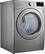 Angle. LG - 7.4 Cu. Ft. 10-Cycle Electric Dryer with Sensor Dry.