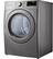 Left. LG - 7.4 Cu. Ft. 10-Cycle Electric Dryer with Sensor Dry.