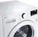 Alt View 11. LG - 4.5 Cu. Ft. 10-Cycle High-Efficiency Front Load Washer with 6Motion Technology - White.