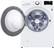 Alt View 5. LG - 4.5 Cu. Ft. 10-Cycle High-Efficiency Front Load Washer with 6Motion Technology - White.