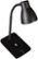 Alt View Zoom 12. OttLite - Infuse Adjustable LED Desk Lamp with Qi Charging, Three Brightness Settings, & Clear Sun Technology - Black.