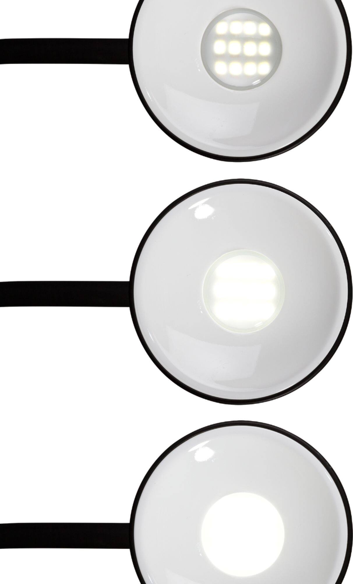 Alt View 13. OttLite - Infuse Adjustable LED Desk Lamp with Qi Charging, Three Brightness Settings, & Clear Sun Technology - Black.