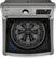 Alt View 17. LG - 4.5 Cu. Ft. High-Efficiency Top Load Washer with TurboDrum Technology - Graphite Steel.