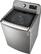 Left. LG - 4.5 Cu. Ft. High-Efficiency Top Load Washer with TurboDrum Technology - Graphite Steel.