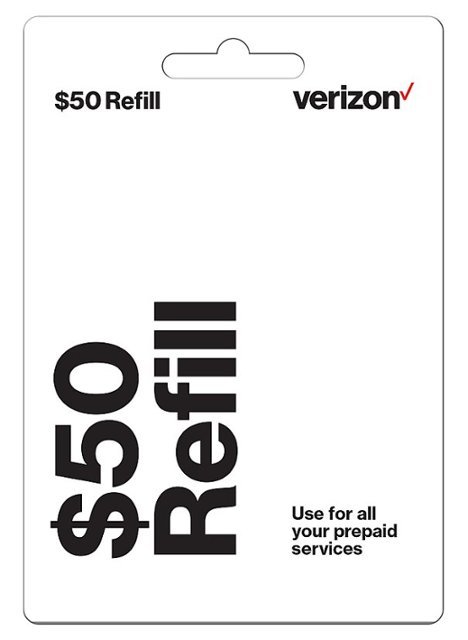 Front Zoom. Verizon - $50 Prepaid Card [Digital].