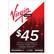 Front. Virgin Mobile - 45$ Top-Up Code.