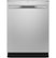 Front Zoom. GE - Stainless Steel Interior Fingerprint Resistant Dishwasher with Hidden Controls - Stainless Steel.
