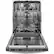 Alt View 12. GE - Stainless Steel Interior Fingerprint Resistant Dishwasher with Hidden Controls - Stainless steel.
