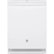 Front. GE - Top Control Built-In Dishwasher with Stainless Steel Tub, 3rd Rack, 46dBA - White.