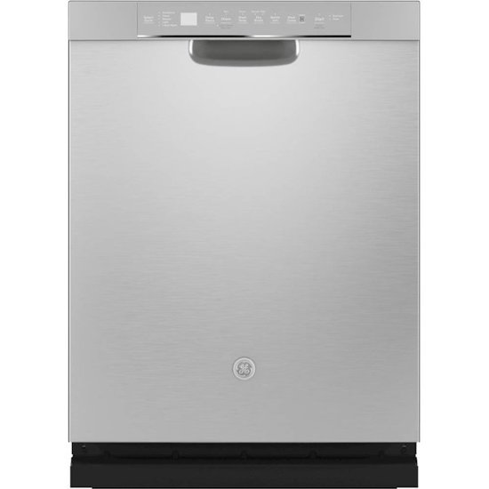 GE – Front Control Built-In Dishwasher with Tub, 48dBA – Stainless steel