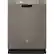 Front. GE - Front Control Built-In Dishwasher with Stainless Steel Tub, 48 dBA - Slate.
